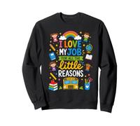 I Love My Job For All The Little Reasons Bus Driver Sudadera