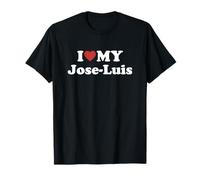 I Love My Jose-Luis Nombre Conjunto Pareja Camiseta