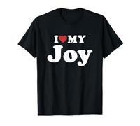 I Love My Joy Nombre Conjunto Pareja Camiseta
