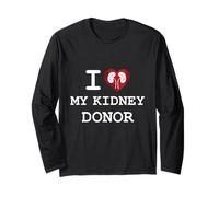 I Love My Kidney Donor | Gratitude Heart Transplant Support Manga Larga