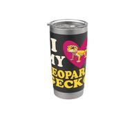 I Love My Leopard Gecko Cute Reptile Leopard Gecko Lover Vaso térmico de acero inoxidable de doble pared