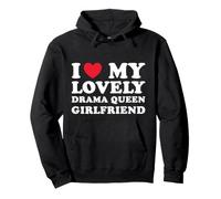 I Love My Lovely Drama Queen Girlfriend - Boyfriend Love Sudadera con Capucha