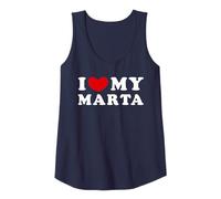 I Love My Marta, Amo a mi Marta Camiseta sin Mangas