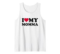 I Love My Momma Heart Grandma Family Camiseta sin Mangas