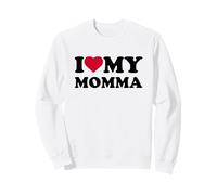 I Love My Momma Heart Grandma Family Sudadera