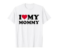 I Love My Mommy Heart Grandma Family Camiseta