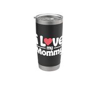 I Love My Mommy Vaso térmico de acero inoxidable de doble pared