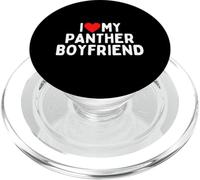 I Love My Panther Boyfriend PopSockets PopGrip para MagSafe
