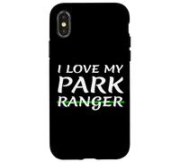 I Love My Park Ranger Esposa Novia Marido Novio Mamá Carcasa para iPhone X/XS