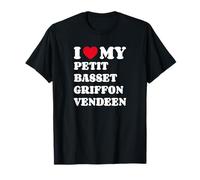 I Love My Petit Basset Griffon Vendeen Camiseta