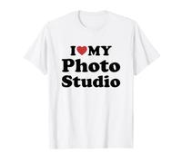 I Love My Photo Studio Camiseta