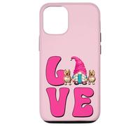 I Love My Pitbull Graphic For Women Girls Cute Dog Mom GNOME Carcasa para iPhone 12/12 Pro