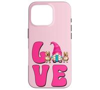 I Love My Pitbull Graphic For Women Girls Cute Dog Mom GNOME Carcasa para iPhone 16 Pro