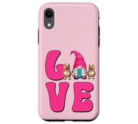 I Love My Pitbull Graphic For Women Girls Cute Dog Mom GNOME Carcasa para iPhone XR