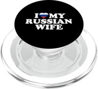 I Love My Russian Wife PopSockets PopGrip para MagSafe