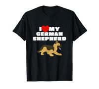 I Love My Shepherd - Adorable Perro de Pastor alemán Camiseta