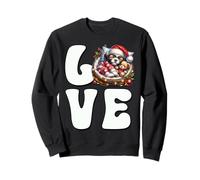 I Love My Shih Tzu Graphic For Dog Grandma Cute Christmas Sudadera