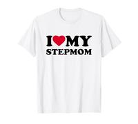 I Love My Stepmom Heart Grandma Family Step-Mom Camiseta