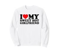 I Love My Sweet Hot Girlfriend, I Heart My GF Valentines Day Sudadera