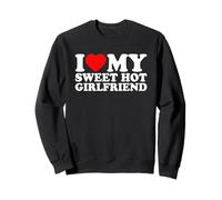 I Love My Sweet Hot Girlfriend, I Heart My GF Valentines Day Sudadera