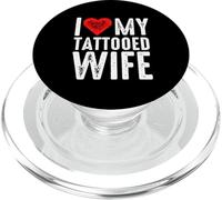 I Love My Tattooed Wife PopSockets PopGrip para MagSafe