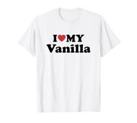 I Love My Vanilla Camiseta