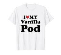 I Love My Vanilla Pod Camiseta