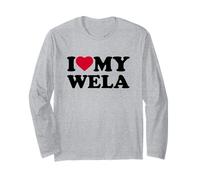I Love My Wela Heart Grandma Family Manga Larga