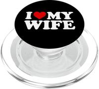 I Love My Wife - Red Heart PopSockets PopGrip para MagSafe