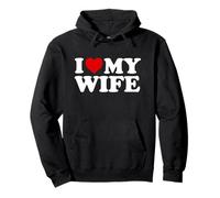 I Love My Wife - Red Heart Sudadera con Capucha