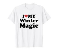 I Love My Winter Magic Camiseta