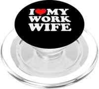 I Love My Work Wife PopSockets PopGrip para MagSafe