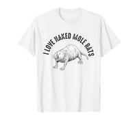 I Love Naked Mole Rat Lover Cachorro de Arena Camiseta