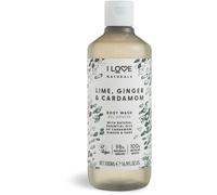 I love, naturals collection, vegan, nourishing, lime, ginger & cardamo