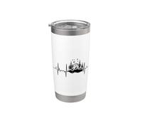 I Love Nature Ritmo cardíaco Vaso térmico de acero inoxidable de doble pared