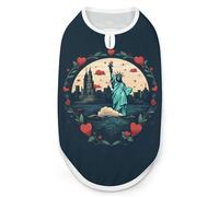 I Love New York City - Camiseta sin mangas con estampado para perros y cachorros, talla M