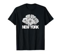 I Love New York City, Floral New York Illustration Graphic Camiseta