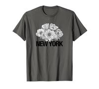 I Love New York City, Floral New York Illustration Graphic Camiseta