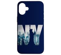 I Love New York - Sudadera con Capucha y Cremallera, diseño de Nueva York Carcasa para iPhone 16 Plus