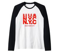 I Love New York, This is My New York City Graphic Fashion Camiseta Manga Raglan