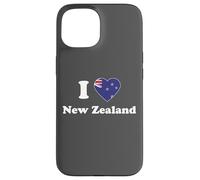 I Love New Zealand I Heart New Zealand NZ Carcasa para iPhone 15
