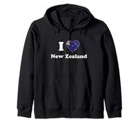 I Love New Zealand I Heart New Zealand NZ Sudadera con Capucha