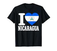 I Love Nicaragua República De Nicaragua América Central Camiseta
