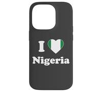 I Love Nigeria I Heart Nigeria Nigerian Carcasa para iPhone 14 Pro