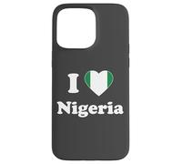 I Love Nigeria I Heart Nigeria Nigerian Carcasa para iPhone 15 Pro Max