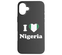 I Love Nigeria I Heart Nigeria Nigerian Carcasa para iPhone 16 Plus