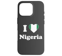 I Love Nigeria I Heart Nigeria Nigerian Carcasa para iPhone 16 Pro