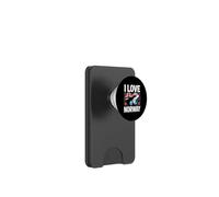 I Love Norway Corazón Ballena Aventura Alegría PopSockets PopWallet para MagSafe