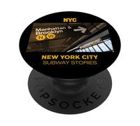 I Love NYC, New York City Subway Stories, New York City PopSockets PopGrip Adhesivo