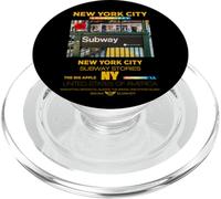 I Love NYC, New York City Wonderful Stories with Cartoon Art PopSockets PopGrip para MagSafe